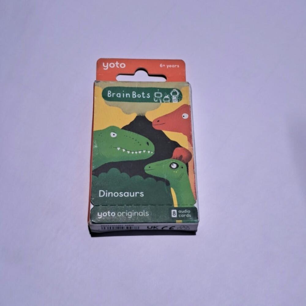 Yoto BrainBots: Dinosaurs – 8 Kids Audiobook Cards